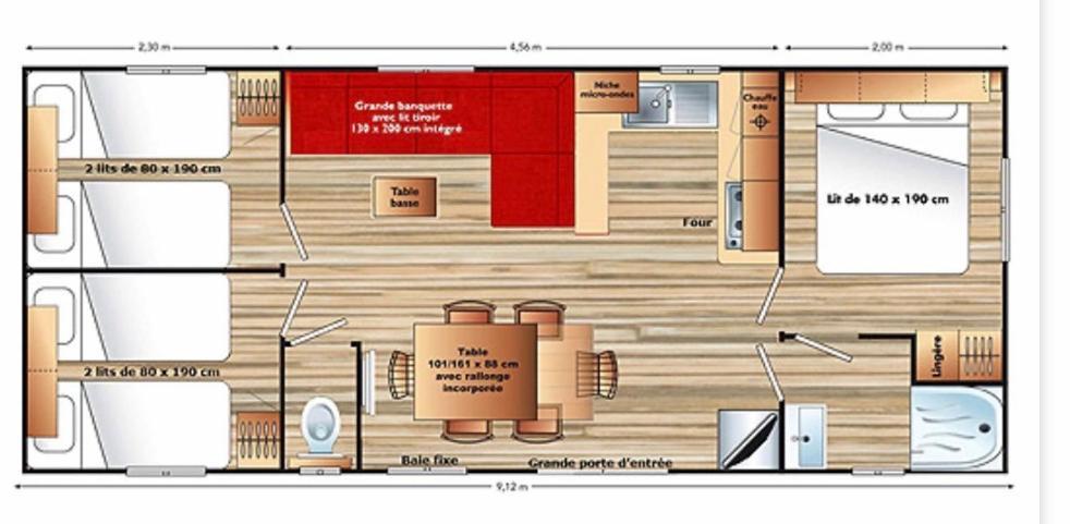 Mobilhome 4 Ca61 Vias Zewnętrze zdjęcie